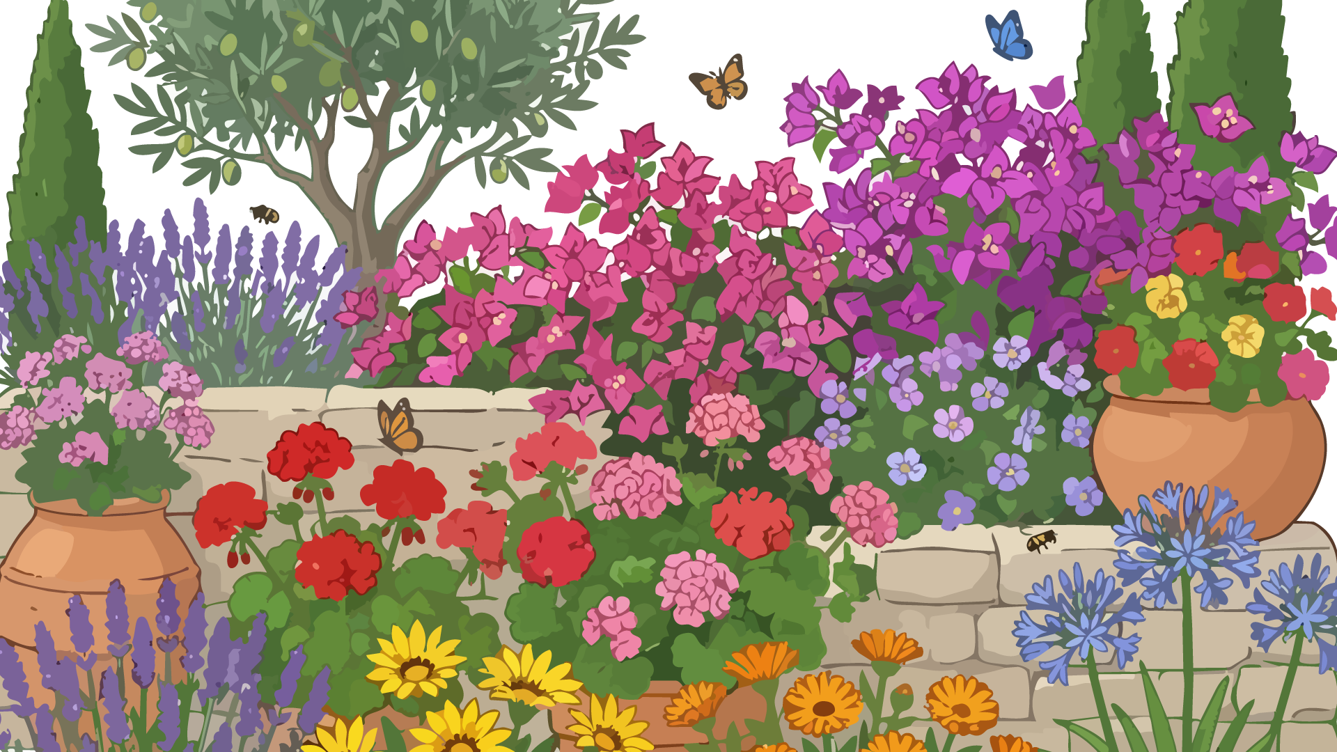Diseno y mantenimiento de jardines
